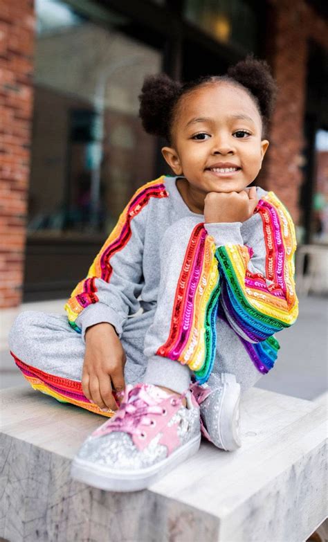 Sequin Rainbow Tracksuit Set