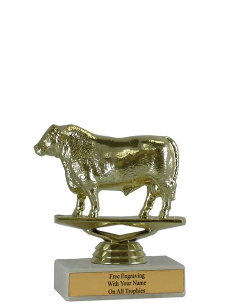 Budget Bull Trophy Cheap Bull Trophies Trophy Central