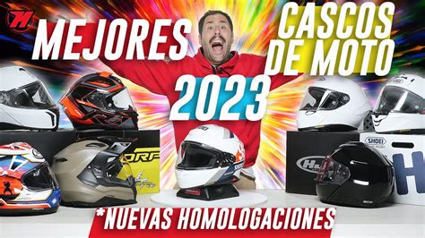 Los MEJORES CASCOS DE MOTO Guía definitiva 2023 YouTube