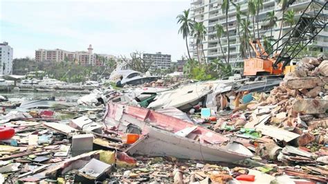 Huracán Otis Sube a 43 la cifra de fallecidos en Acapulco van 33