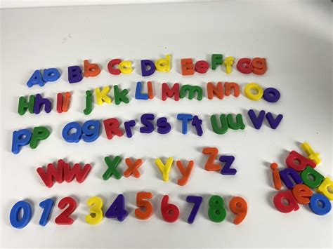 Magnetic Letters And Numbers