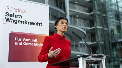 Bündnis Sahra Wagenknecht Landesverband Im Saarland Gegründet