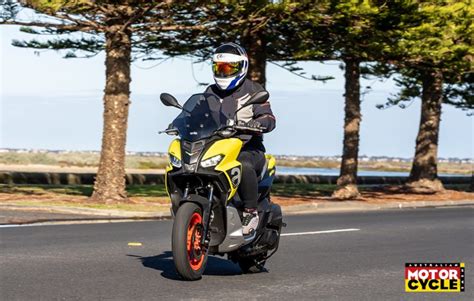 Aprilia Sr Gt Sport Urban Racer Australian Motorcycle News