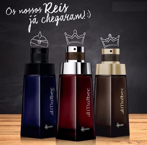 Kit Perfumes Boticario Malbec Absoluto Noir 3x 100ml R 450 00