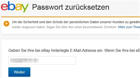 Ebay Passwort Ndern Wie Geht Das Ebay Kennwort Zur Cksetzen