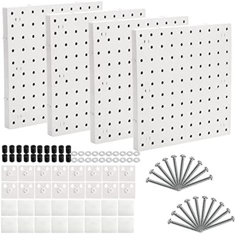 Amazon Foraineam 4 Pieces Pegboard Wall Organizer Panels Wall