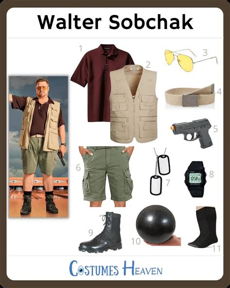 Walter Sobchak Costume For Cosplay And Halloween 2024