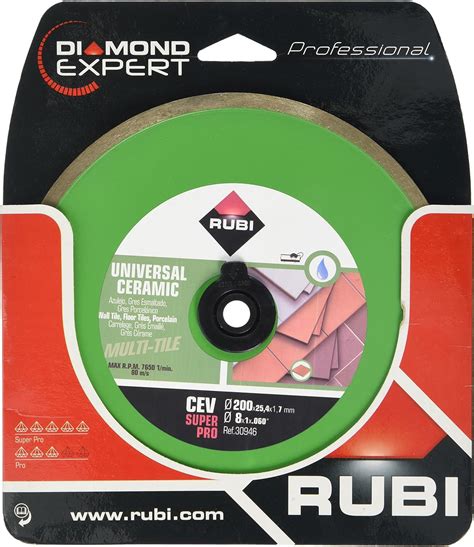 Disque Diamant L Eau Mm Cev Superpro Rubi Amazon Fr