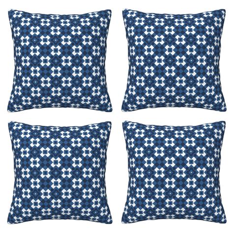 Home Throw Pillow Covers Two Sides Printed Arabesque Pattern Decor Sofa