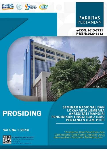 Prosiding Seminar Nasional Fakultas Pertanian UNS