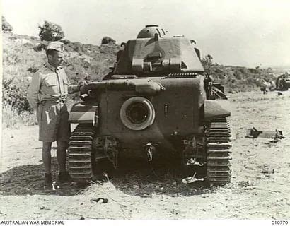 Char Leger D Accompagnement D Infanterie Renault R Vichy Captured