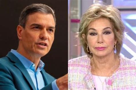 Pedro Sánchez Visitará El Plató De El Programa De Ana Rosa El Martes