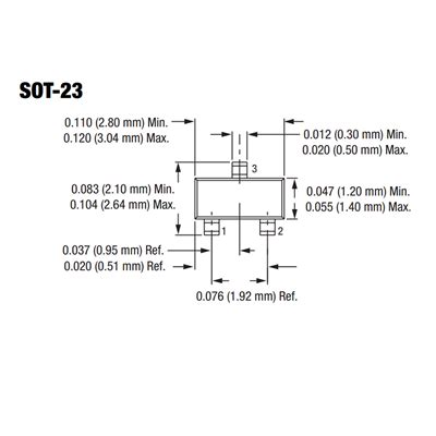 قیمت و خرید IRLML2502TRPBF N Channel MOSFET SOT 23 SC 59