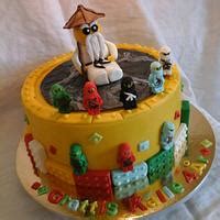 Lego Ninjago Birthday Cake Decorated Cake By Christiane Cakesdecor