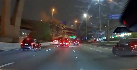 Vídeo Caminhão tomba em viaduto de acesso da Rodovia Anhanguera e