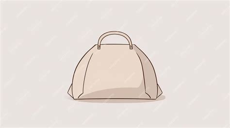 Premium AI Image | Expressive Illustration Drawing a Bag StepbyStep