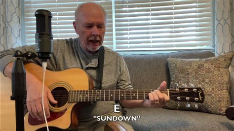 Sundown Gordon Lightfoot Cover Youtube