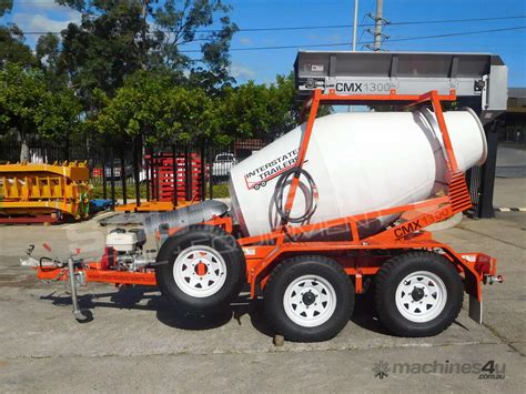 New 2020 Interstate Trailers Concrete Mixer Cmx1300 Mini Mixer