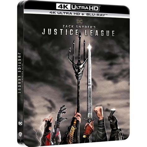 Steelbook Liga Da Justi A De Zack Snyder K Blu Ray Lacrado