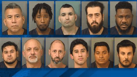 Prostitution Crackdown 11 ‘johns Busted In West Palm Beach