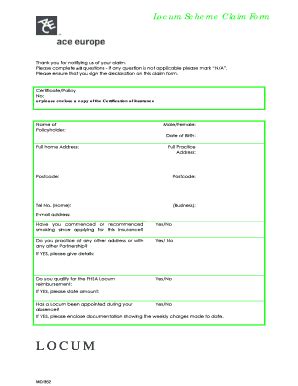 Fillable Online Higos Co Locum Higos Insurance Fax Email Print