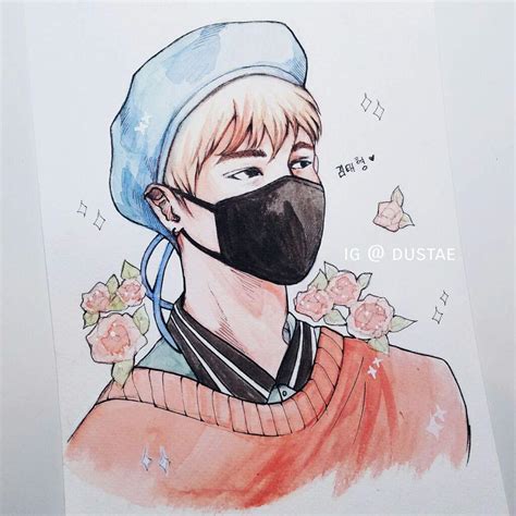 Taehyung Watercolor Army S Amino