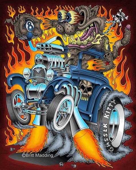 Pin By Loren Burg On Car Art Cartoon Car Drawing Cool Car Drawings Ed Roth Art