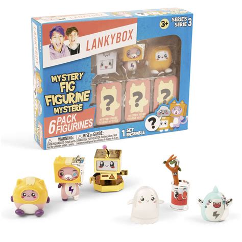 Lankybox Mystery Fig 6 Pack Toys R Us Canada