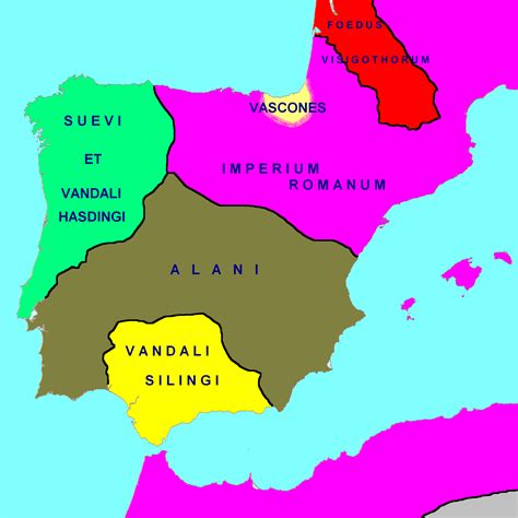 Invasiones germánicas en la Península Ibérica