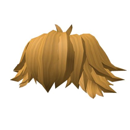 Messy Blonde Hair Roblox