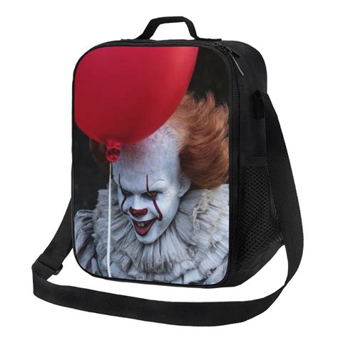 Horror Movie Lunch Bag Pennywise Lunch Box Reusable Insulated Lunch