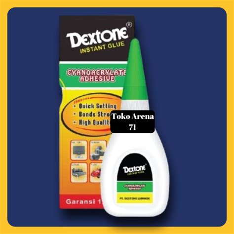 Lem Tetes Instan Dextone 5 Detik Lem Super Lem Korea Dextone 15gr