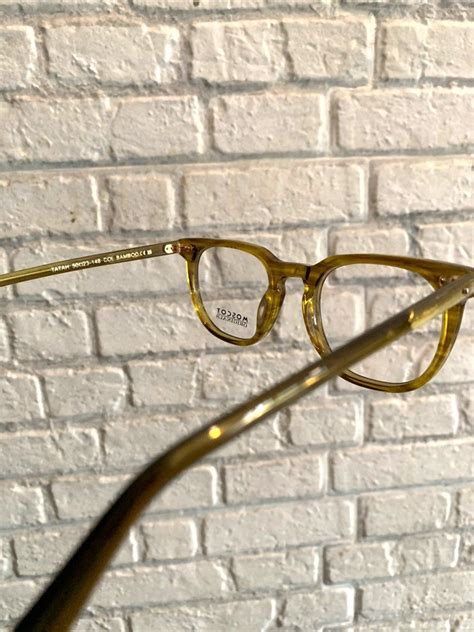 Moscot Tatah Bamboo Frame Glasses Fesyen Pria Aksesoris Kacamata Di