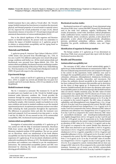 Ppt Analysis Of Streptococcus Agalactiae Biochemical Test Powerpoint