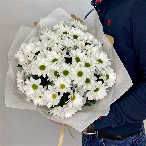 Букет из 9 хризантем - заказать цветы с доставкой в Саратове