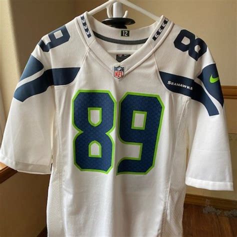 NIKE DOUG BALDWIN SEATTLE SEAHAWKS AWAY JERSEY WORN 1 TIME In 2024