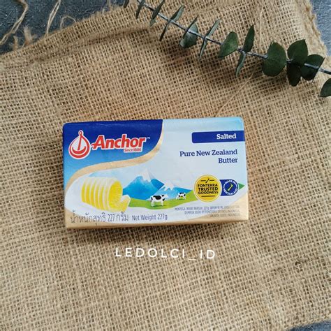 Jual MURAH BUTTER ANCHOR SALTED 227 GRAM MENTEGA ASIN ANCHOR 227 GRAM