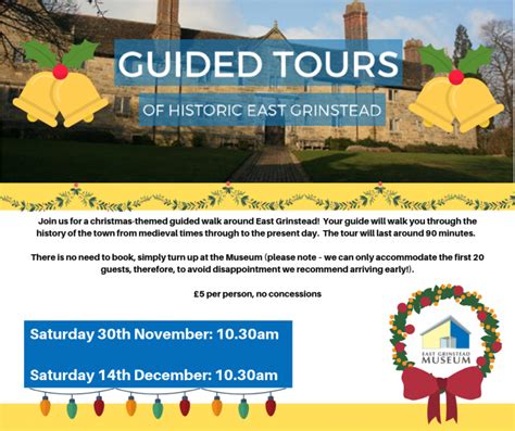 Guided Tour East Grinstead Town And Museum Christmas Special East