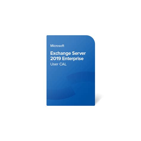 Buy Microsoft Exchange Server 2019 Enterprise 1 User CAL