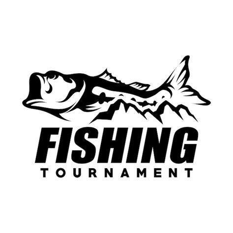 Premium Vector Fishing Tournament Logo Template Vector