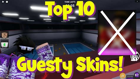 Top Guesty Skins Roblox Guesty Youtube