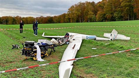 Segelflugzeug Absturz In Melle Pilot In Lebensgefahr