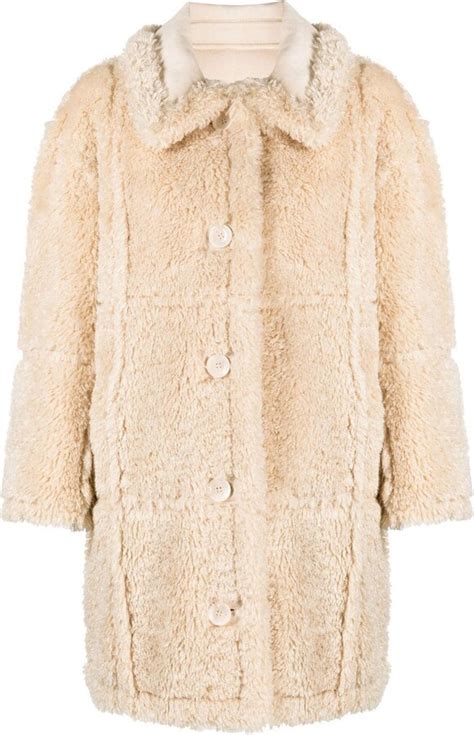 Stand Samira Faux Shearling Coat Shopstyle