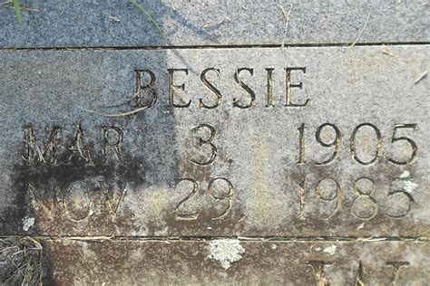 Bessie McElroy Waldrep 1905 1985 Monumento Find A Grave