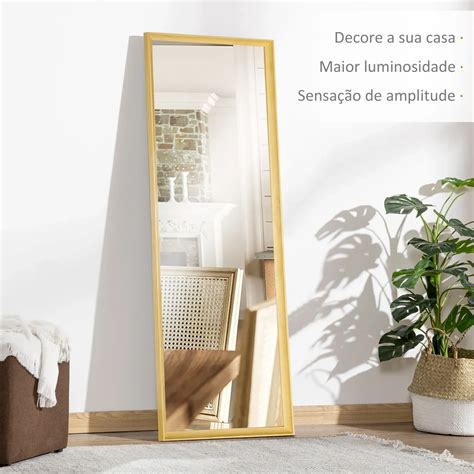 Espelho Corpo Inteiro Madeira