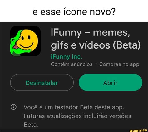 Esse Ícone novo IFunny memes gifs e vídeos Beta iFunny Inc