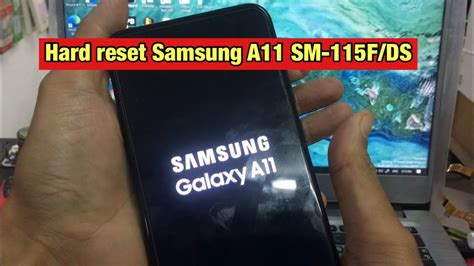 Hard Reset Samsung A11 Sm A115fds Youtube