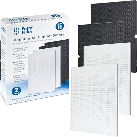 Fette Filter Premium True Hepa H Filter H Compatible With