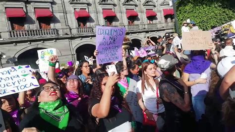 En Marcha Poblanas Exigen Despenalizar Aborto Y Justicia Por