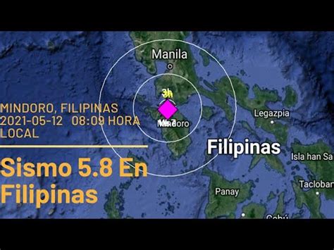 Animaci N Ondas S Smicas Durante El Sismo De M En Filipinas Youtube